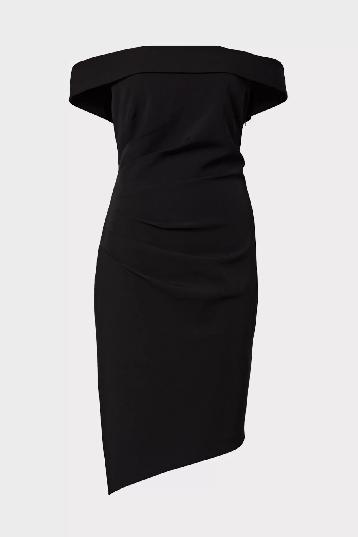 Little Black Dresses-MILLY Ally Cocktail Dress Black