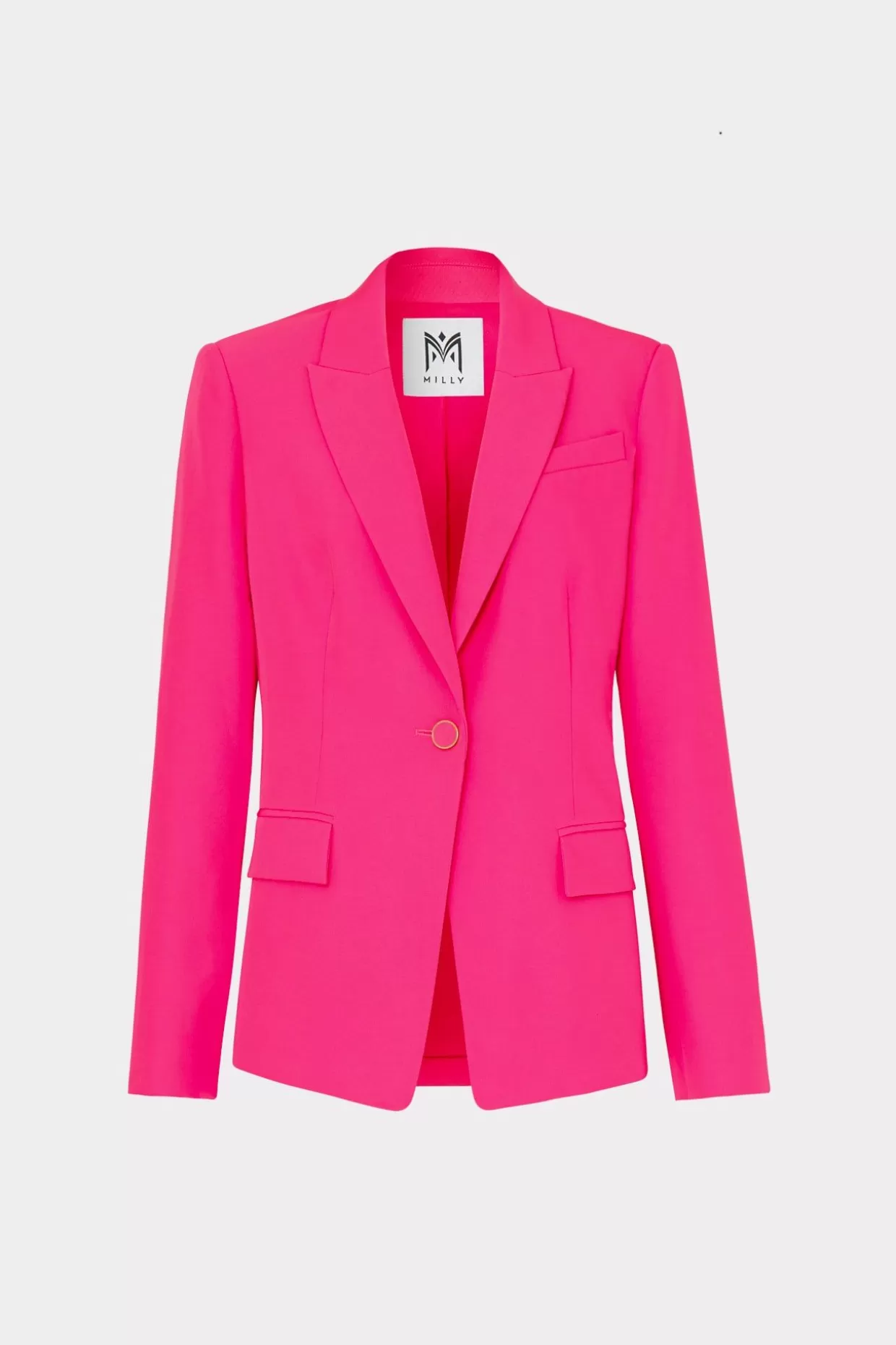 Jumpsuits & Rompers-MILLY Avery Cady Blazer Milly Pink