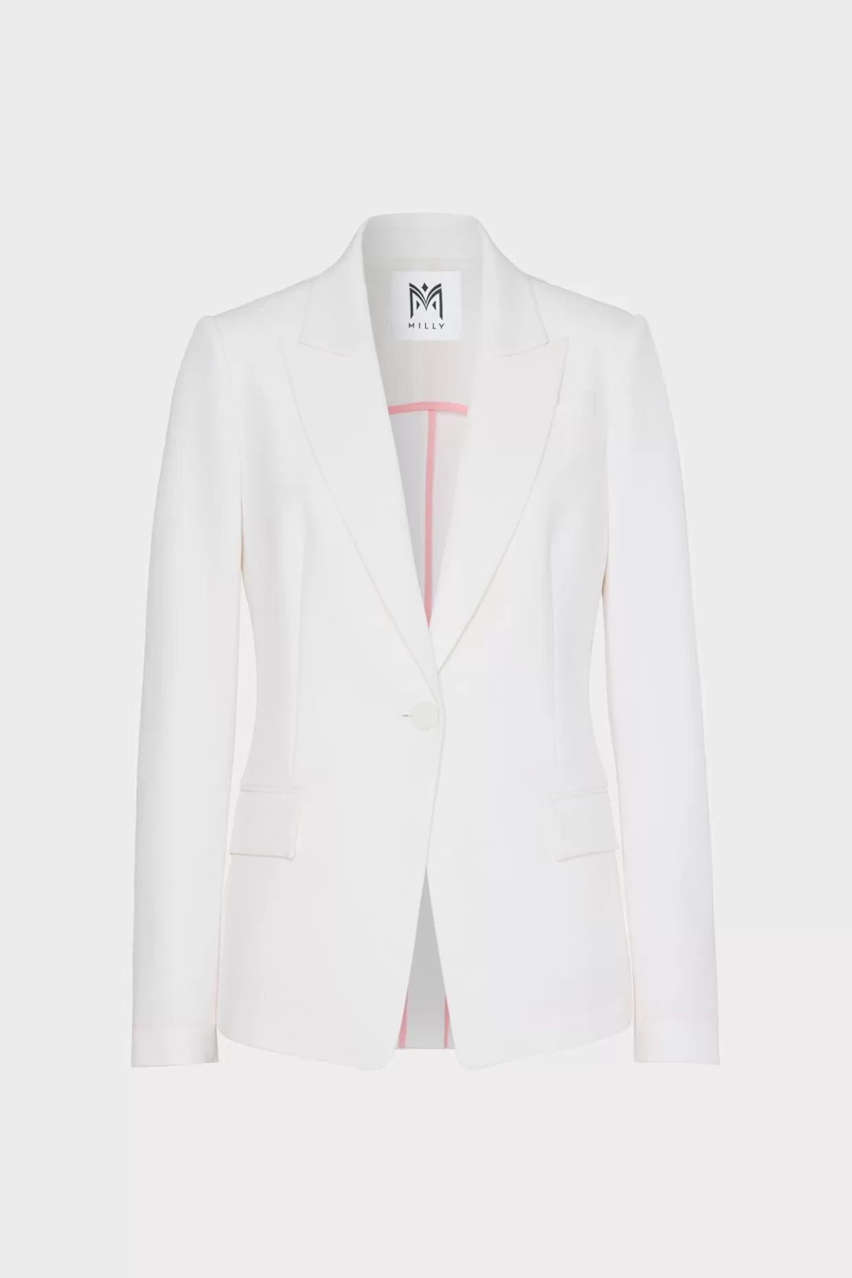 Blazers-MILLY Avery Cady Blazer Ecru