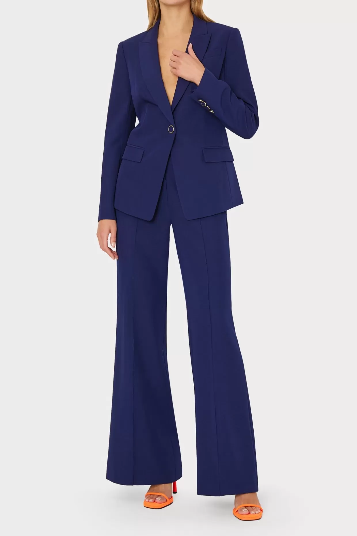 Matching Sets-MILLY Avery Cady Blazer Navy