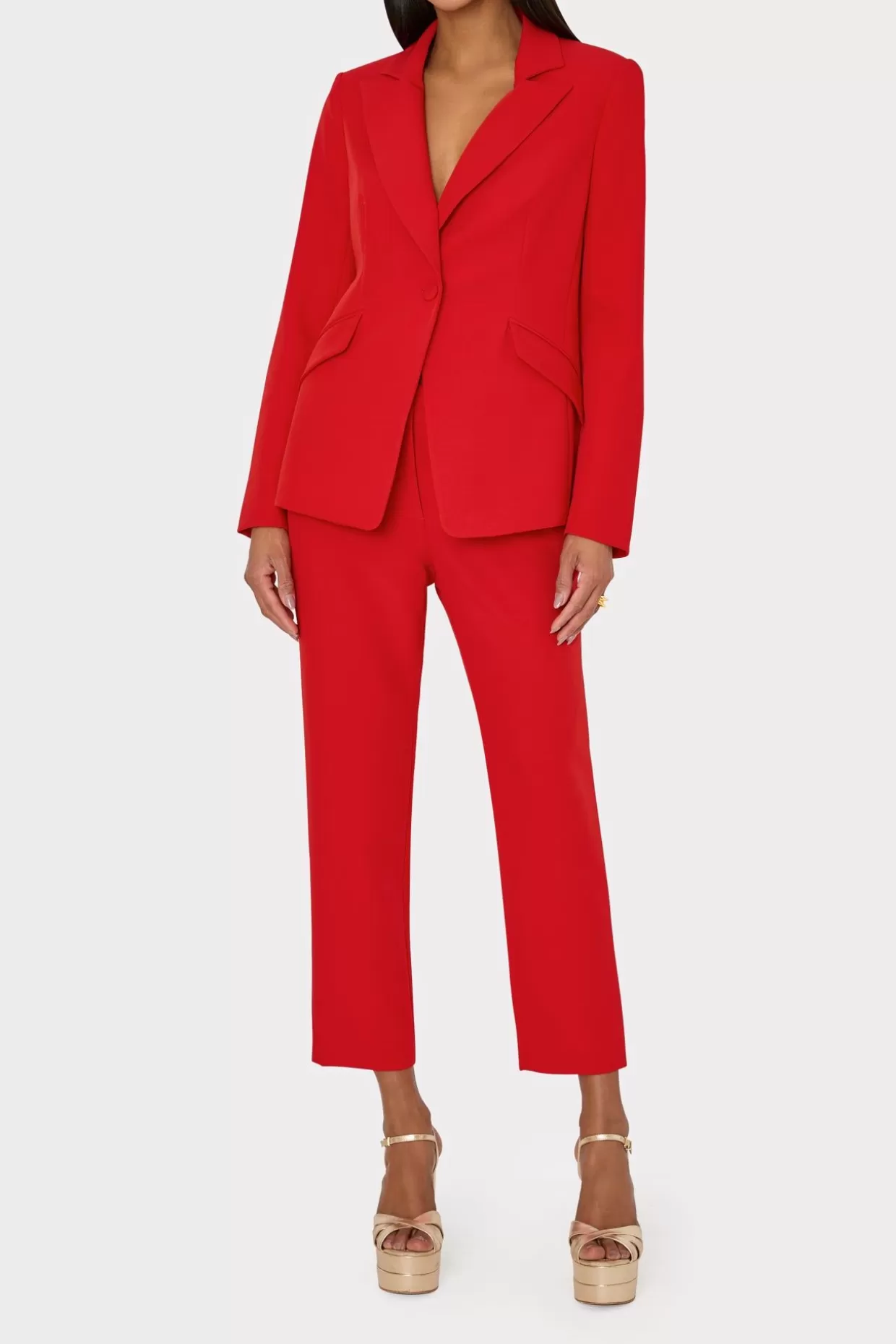 Blazers-MILLY Cady Blazer Red