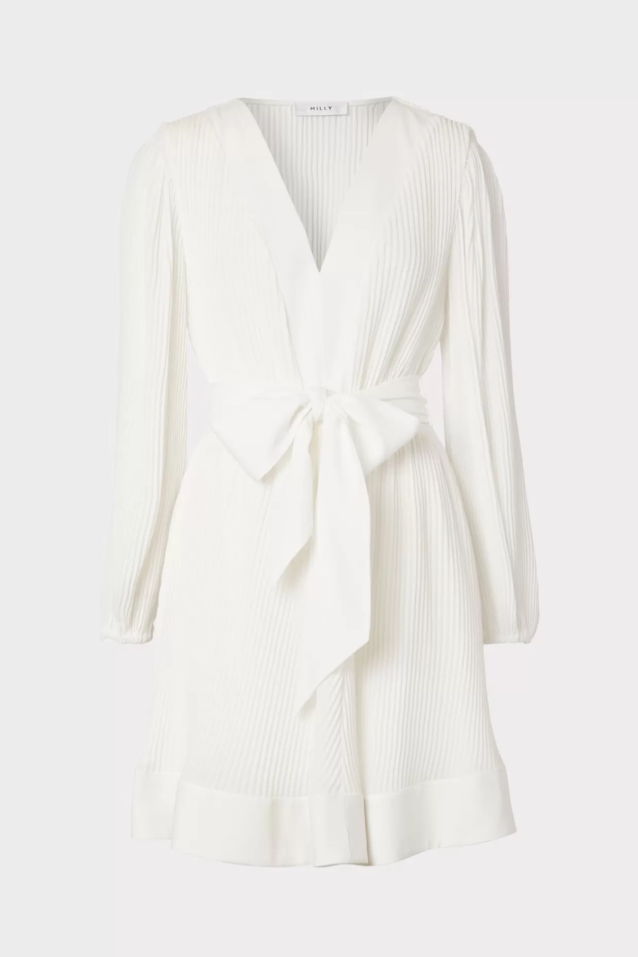 Jumpsuits & Rompers-MILLY Liv Pleated Dress White