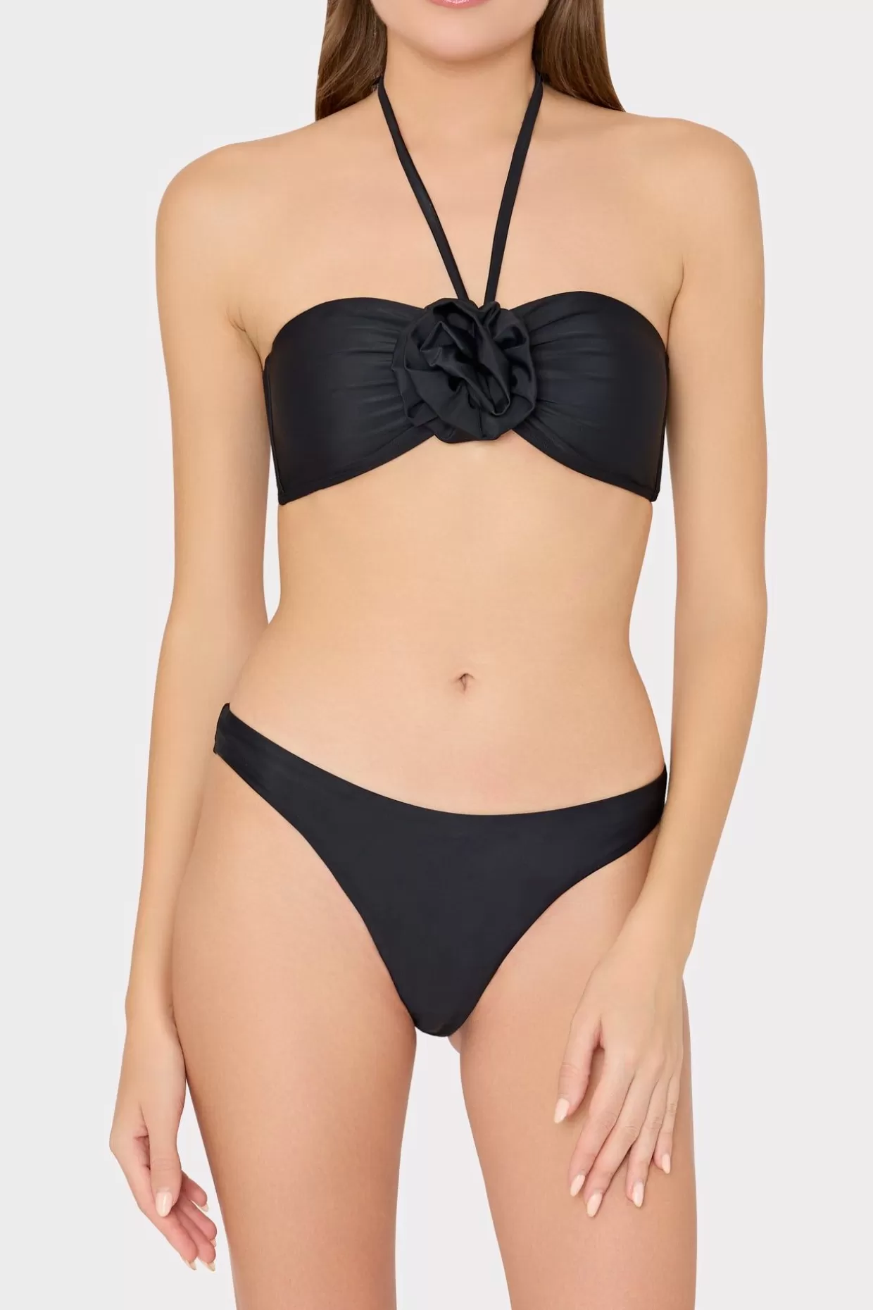 Jumpsuits & Rompers-MILLY Margot Bikini Bottom Black