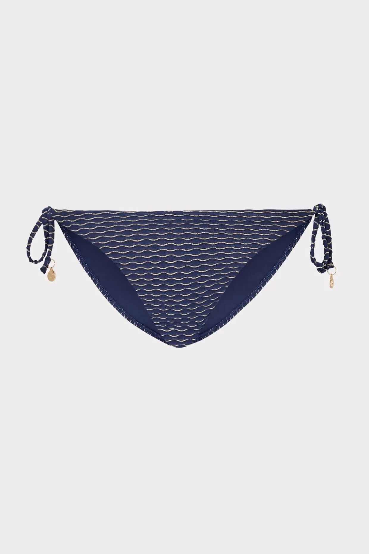 Jumpsuits & Rompers-MILLY Millie String Bikini Bottom Navy