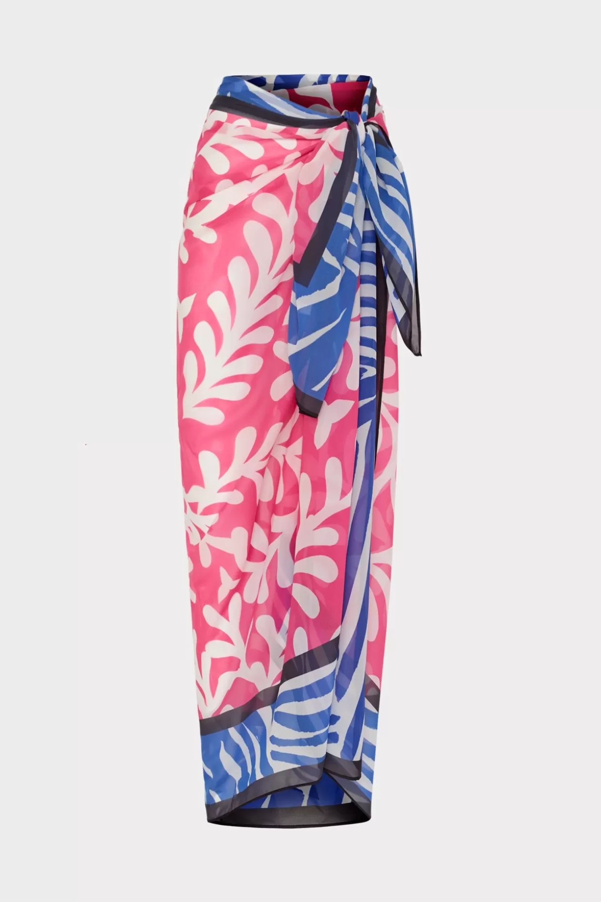 Jumpsuits & Rompers-MILLY Spanish Vine Zebra Sarong Multi