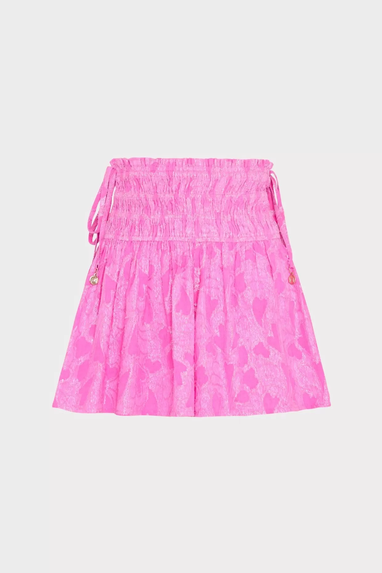 Cover-Ups-MILLY Wendy Lurex Jacquard Shorts Pink